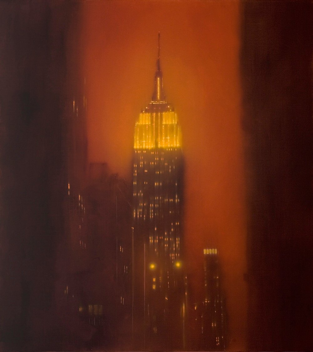 Golden Empire State 150 x 135cms