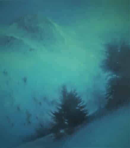 Alpine Peak 135 x 120cms