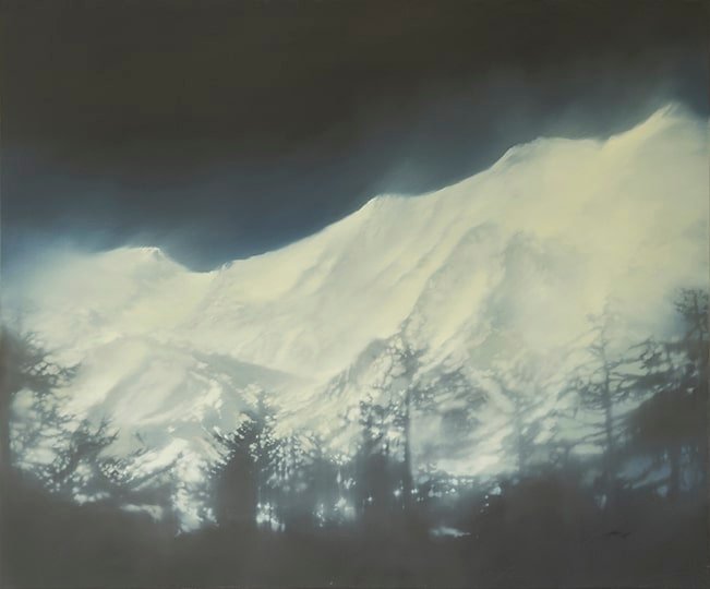 Snow Blown 100 x 120cms canvas